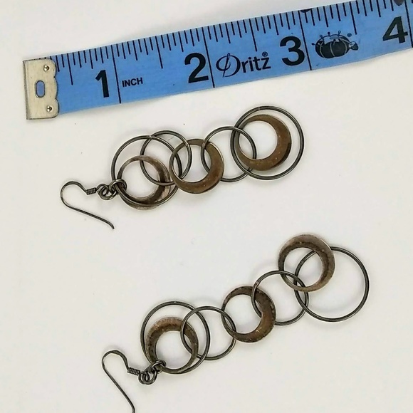 Circle Earrings Women's Costume Jewelry - Picture 3 of 3